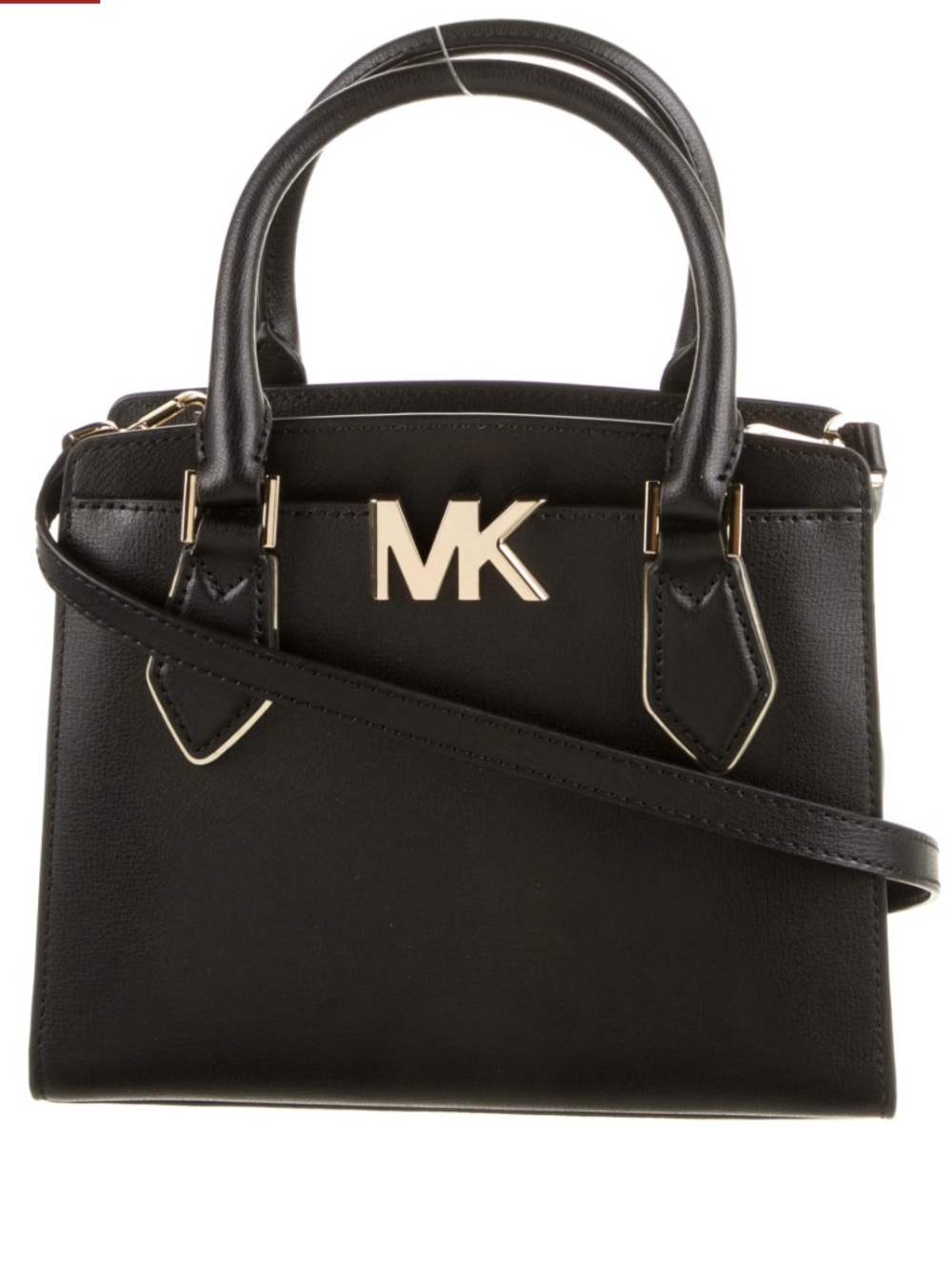 Michael Kors Black Leather Purse + Wallet